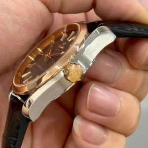 Omega Aqua Terra Niềng vàng 18k 38.5mm 3