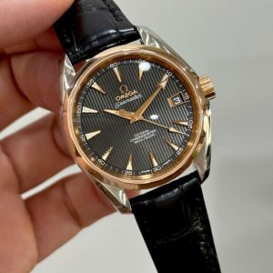 Omega Aqua Terra Niềng vàng 18k 38.5mm 4