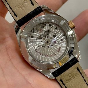 Omega Aqua Terra Niềng vàng 18k 38.5mm 5