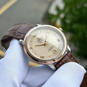 Omega Prestige Demi Vàng 18k 36.8mm 1