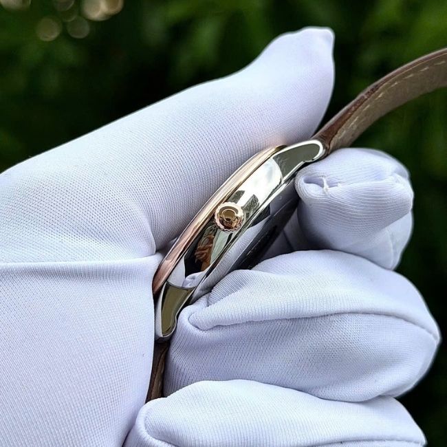 Omega Prestige Demi Vàng 18k 36.8mm 5 Omega Prestige Demi Vàng 18k 36.8mm 5