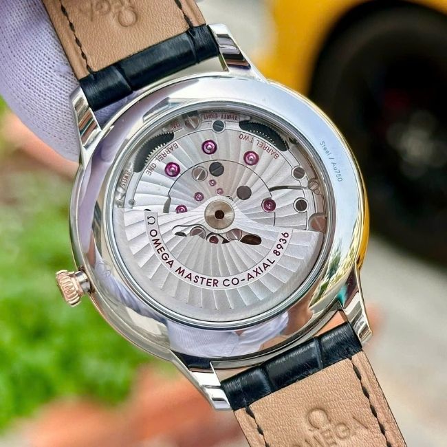 Omega Prestige Demi vàng 18k Rose Gold 2 Omega Prestige Demi vàng 18k Rose Gold 2