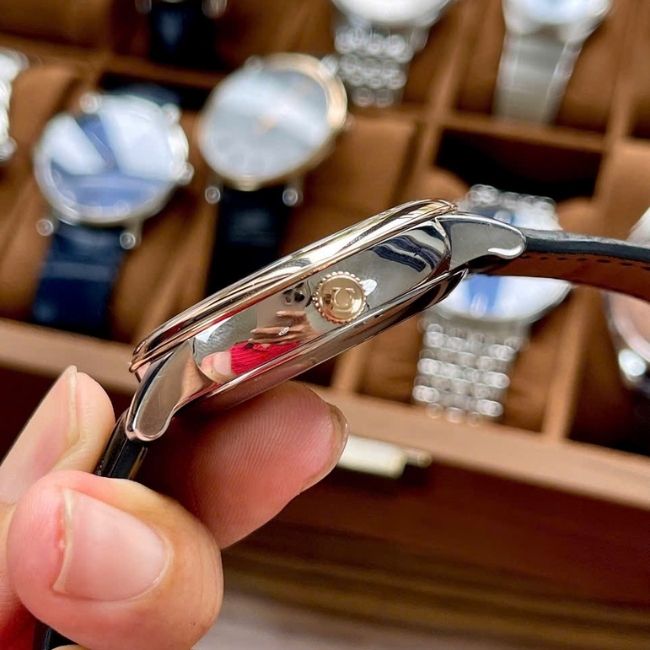 Omega Prestige Demi vàng 18k Rose Gold 7 Omega Prestige Demi vàng 18k Rose Gold 7