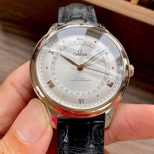 Omega Prestige Demi vàng 18k Rose Gold 8 Omega Prestige Demi vàng 18k Rose Gold 8