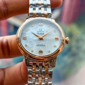 Omega Prestige MOP Diamond 18k 424.20.33.20.55.001 2