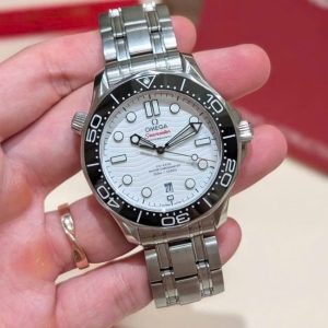 Omega Seamaster 300 White Dial 8800 6