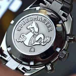Omega Speedmaster MOP trắng - Niềng kim cương 38mm 4