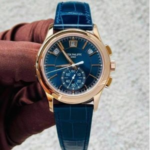 PP 5905R Flyback Chronograph Annual Calendar Blue Dial 5