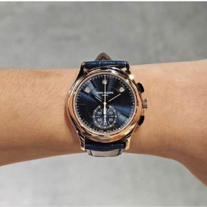 Patek Philippe 5905R Blue Dial Annual Calendar 4