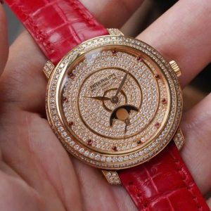 Patek Philippe Complications 4968 MoonPhase 18k Diamond 1