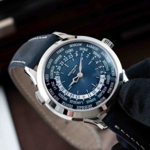 Patek Philippe Complications World Time Platinum Blue Dial 5230P-001 2