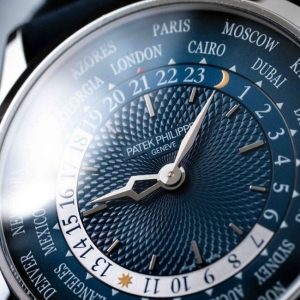 Patek Philippe Complications World Time Platinum Blue Dial 5230P-001 3