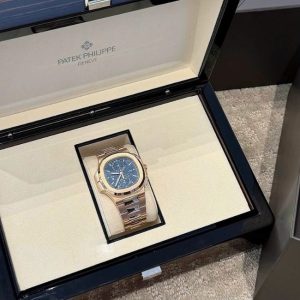 Patek Philippe Nautilus 5990 Rose Gold Blue 5
