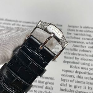 Piaget Emperador 32058 Vàng trắng 18k Pave 2