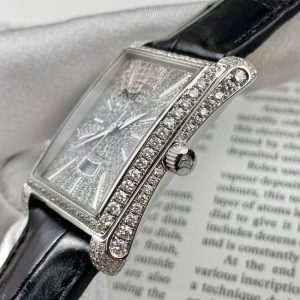 Piaget Emperador 32058 Vàng trắng 18k Pave 23