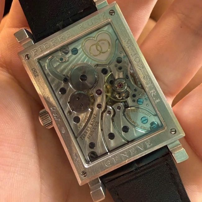 Pierre Kunz PKM 102 STR.1 vàng trắng 18k 3 Pierre Kunz PKM 102 STR.1 vàng trắng 18k 3