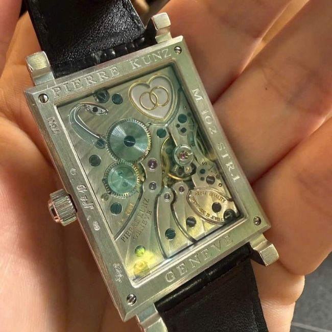 Pierre Kunz PKM 102 STR.1 vàng trắng 18k 4 Pierre Kunz PKM 102 STR.1 vàng trắng 18k 4