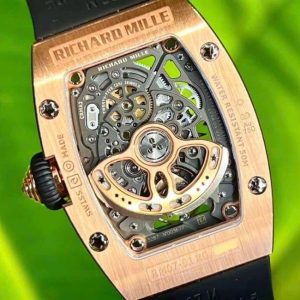 Richard Mille RM 07-01 Rose Gold Full Snow Diamond Onyx 4