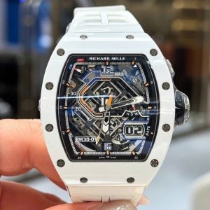 Richard Mille RM 30-01 White Ceramic Skeleton 1