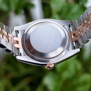 Rolex 116231 demi hồng 18k - Mặt men - cọc la mã 4