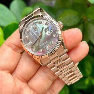 Rolex 118235 MOP Tím - Vàng hồng 1