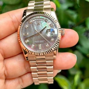 Rolex 118235 MOP Tím - Vàng hồng 3