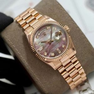 Rolex 118235 MOP Tím - Vàng hồng 7