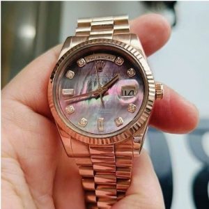 Rolex 118235 MOP Tím - Vàng hồng 8