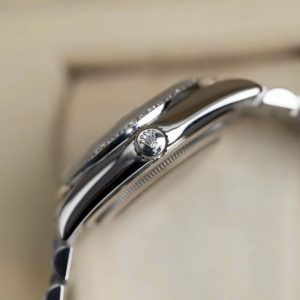 Rolex 118239 Oxford MOP Diamond 18k White Gold 8