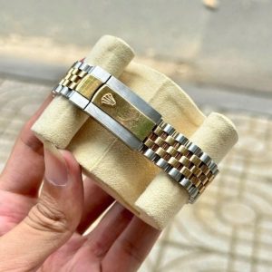 Rolex 126233 mặt men trắng - cọc roman 4