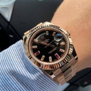 Rolex 218235 Day-Date II 41mm Everose 18k 2