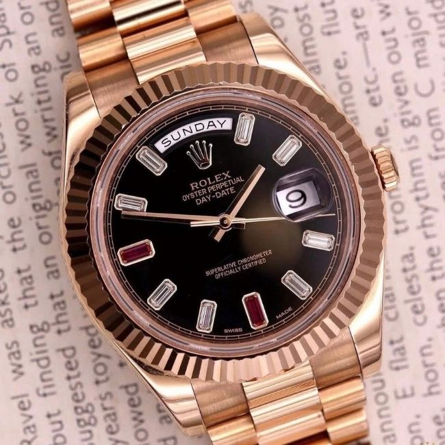 Rolex 218235 Day-Date II 41mm Everose 18k 7 Rolex 218235 Day-Date II 41mm Everose 18k 7