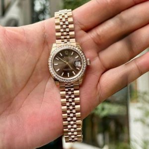 Rolex 279165 lady choco 28mm index 4