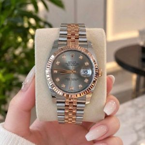 Rolex 36mm 116231 Dial Rhodium Diamond 18k Jubilee 1