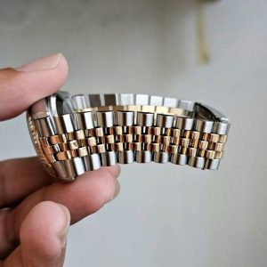 Rolex 5 số bít lỗ 16233 cọc kim lớn - Black Dial 5