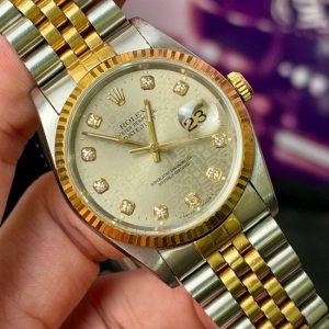 Rolex 5 số vi tính xám 16233 1