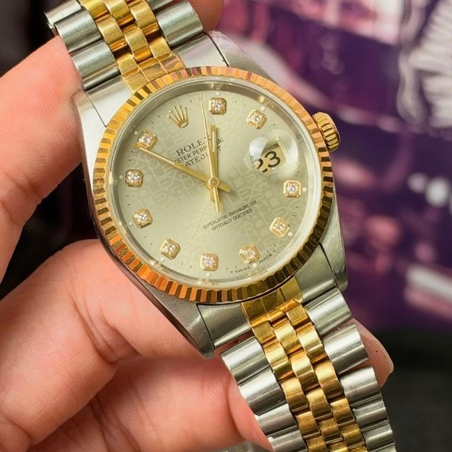 Rolex 5 số vi tính xám 16233 2 Rolex 5 số vi tính xám 16233 2