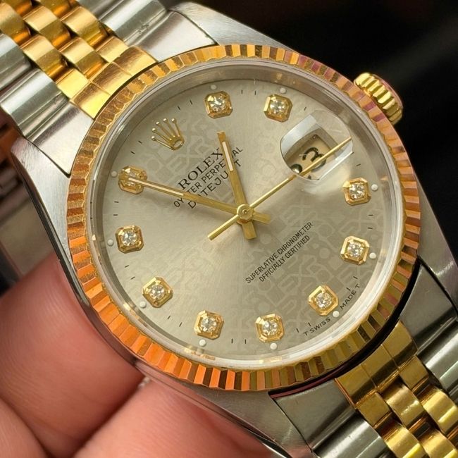 Rolex 5 số vi tính xám 16233 6 Rolex 5 số vi tính xám 16233 6