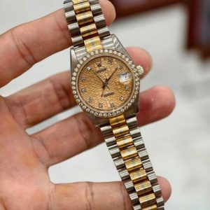Rolex 68279 Vàng khối 3 màu 31mm 1