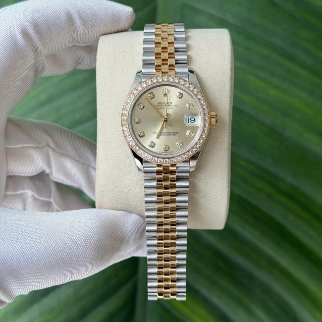 Rolex Datejust 31 278383RBR Champagne Diamond 1 Rolex Datejust 31 278383RBR Champagne Diamond 1