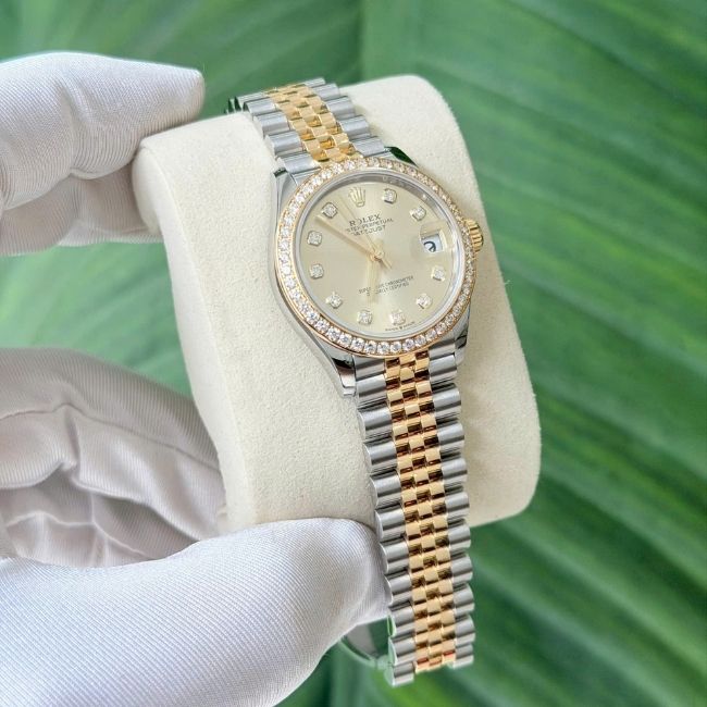 Rolex Datejust 31 278383RBR Champagne Diamond 4 Rolex Datejust 31 278383RBR Champagne Diamond 4