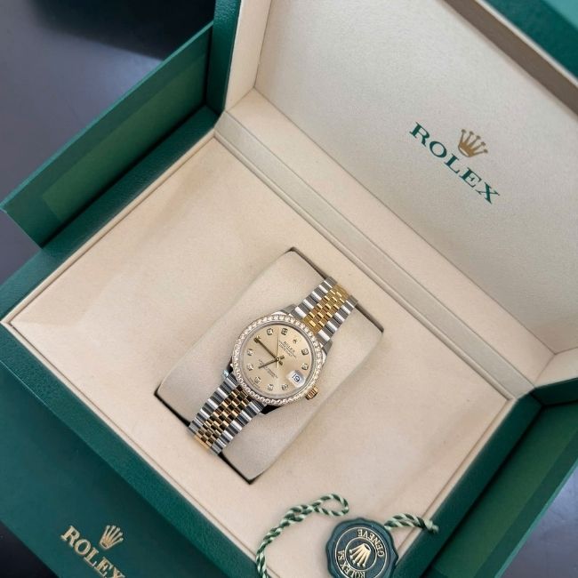 Rolex Datejust 31 278383RBR Champagne Diamond 6 Rolex Datejust 31 278383RBR Champagne Diamond 6