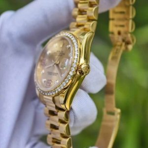 Rolex Datejust 31mm 178288 Champagne Diamond 18k 7