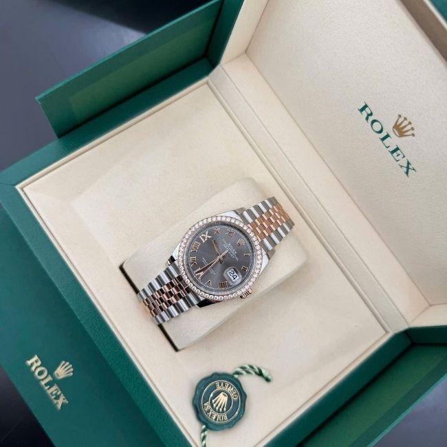 Rolex Datejust 36 126281RBR Dial ghi xám 3 Rolex Datejust 36 126281RBR Dial ghi xám 3