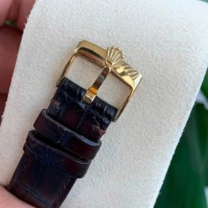 Rolex Day Date 5 số 18238 choco Diamond Vàng đúc 18k 5