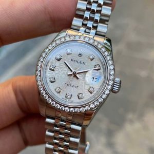 Rolex Lady-Datejust 179384 vi tính trắng 1