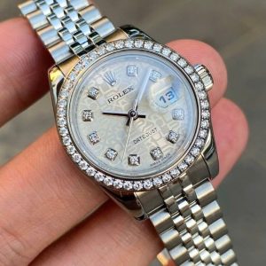 Rolex Lady-Datejust 179384 vi tính trắng 2
