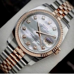 Rolex MOP xà cừ demi hồng 36mm 2