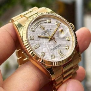 Rolex thiên thạch 118238 Full vàng khối 2
