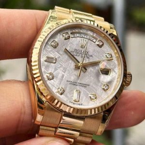 Rolex thiên thạch 118238 Full vàng khối 4
